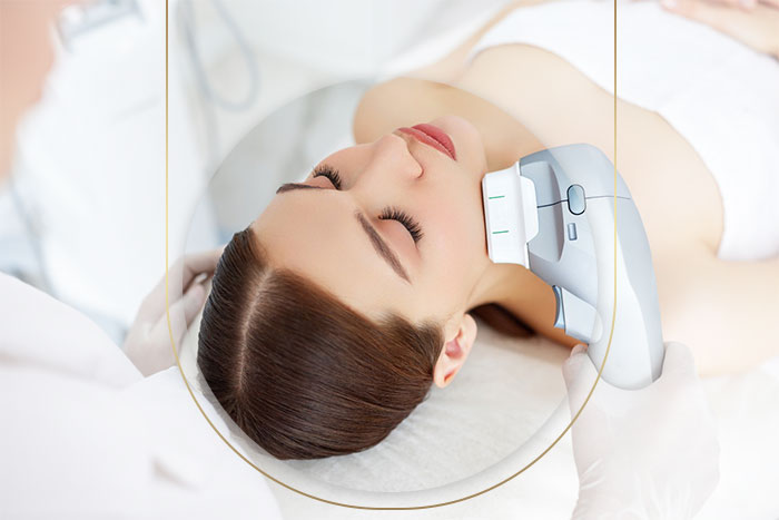 هایفو تراپی و آر اف رفع تیرگی زیر چشم 