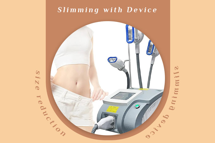 کاهش سایز و اسلیمینگ با دستگاه لاغری 